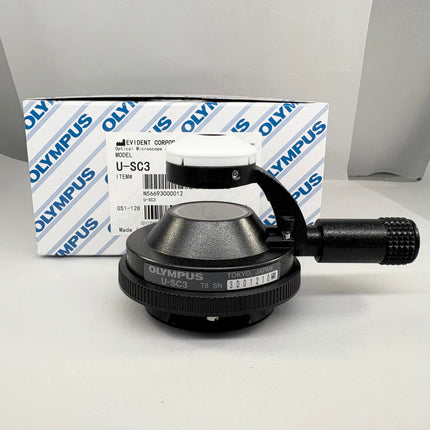 Olympus Microscope U-SC3 Swing Out, Flip Top Flip-Out Condenser Achromat0.9