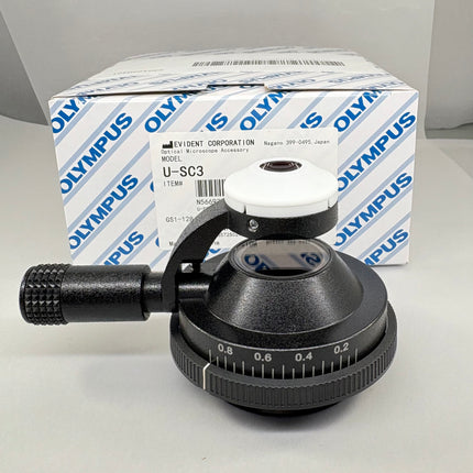 Olympus Microscope U-SC3 Swing Out, Flip Top Flip-Out Condenser Achromat0.9