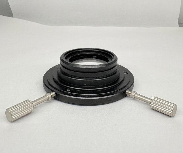 Olympus Microscope CX23-FS Condenser Auxiliary Lens showing the detailed structure of the lens mount.