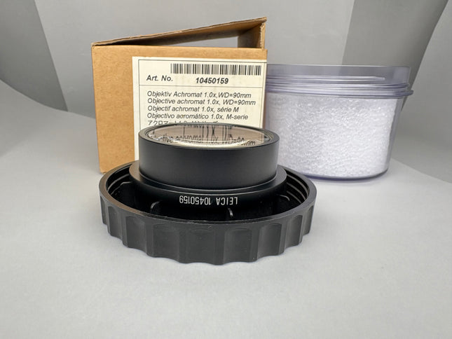 Leica Stereo Microscope Auxiliary Objective ACHRO 1.0x 10450159 f/M60 M80 etc.