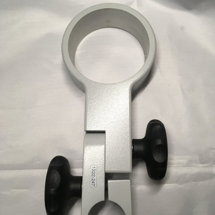 Zeiss Stereo Microscope Stemi Mount U 0-90° 1222-247 close-up view of the mounting fixture