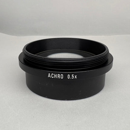 Leica Stereo Microscope Auxiliary Lens ACHRO  0.5x 10450192 f/M60 M80 etc.