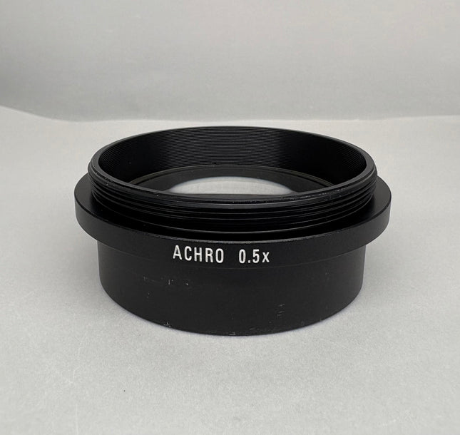 Leica Stereo Microscope Auxiliary Lens ACHRO  0.5x 10450192 f/M60 M80 etc.