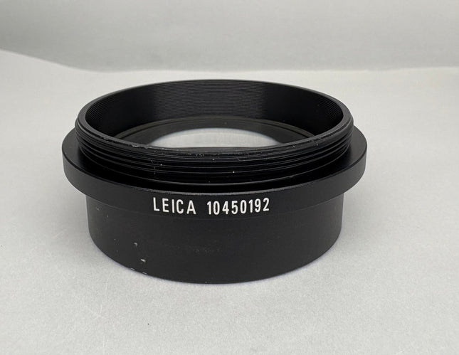 Leica Stereo Microscope Auxiliary Lens ACHRO  0.5x 10450192 f/M60 M80 etc.