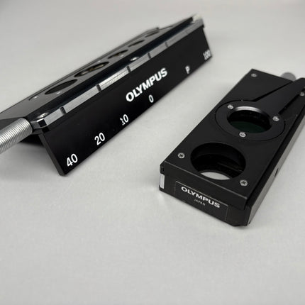 Olympus Microscope VANOX AH2-NAS NIC Nomasrki DIC Prism Analyzer