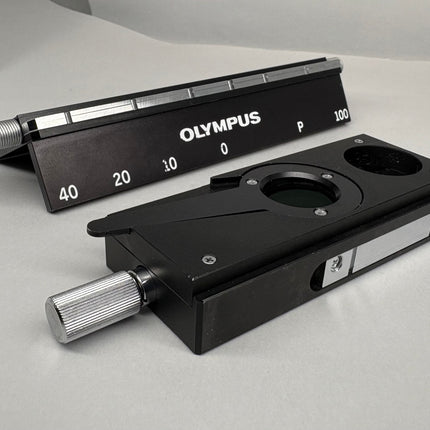 Olympus Microscope VANOX AH2-NAS NIC Nomasrki DIC Prism Analyzer