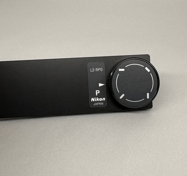 Nikon L2-RPO Microscope Reflected Light Polarizer Rotatable Slider MBN67840