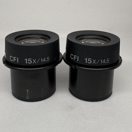 Nikon Microscope Eyepieces CFI 15x/14.5 30mm Thread