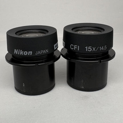 Nikon Microscope Eyepieces CFI 15x/14.5 30mm Thread