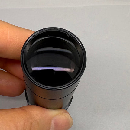 Olympus NFK 1.67x Microscope eyepiece Photo Relay lens showing clean glass and 23mm mount.