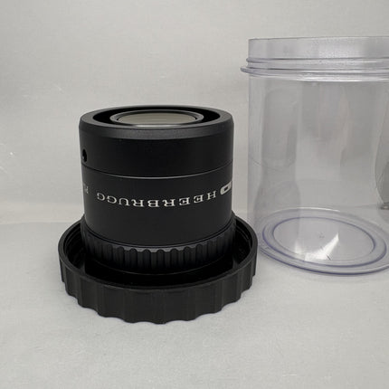 Leica WILD HEERBRUGG PLANAPO 1.6x 472650 for Stereo Microscopes with protective container.