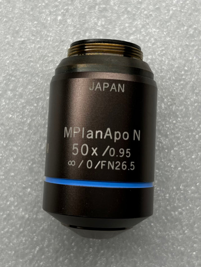 Olympus MPlanApo N 50x0.95 ∞/0/FN26.5 Microscope Objective UIS2 RMS