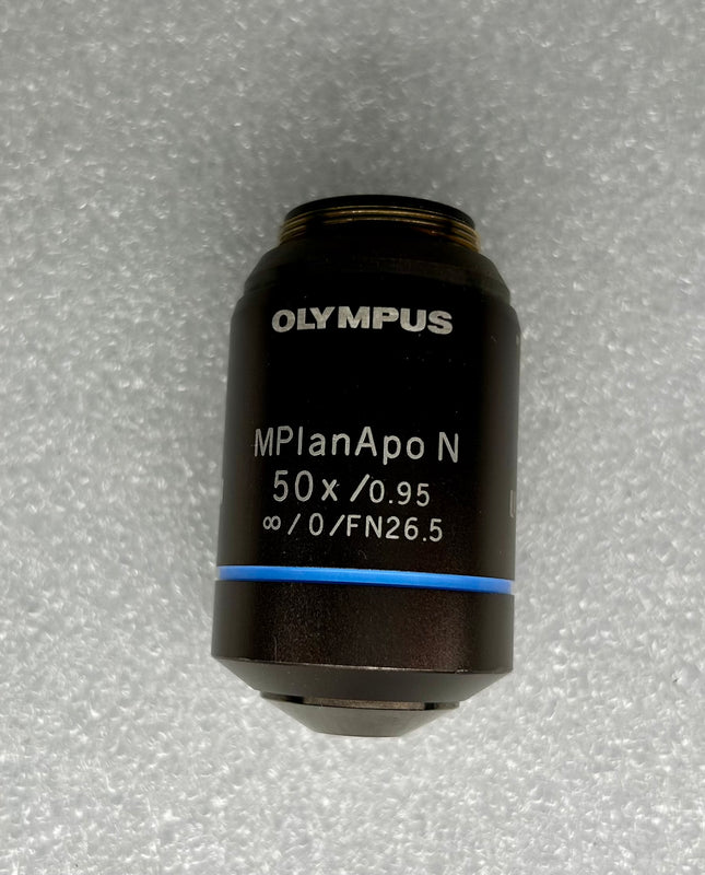 Olympus MPlanApo N 50x0.95 ∞/0/FN26.5 Microscope Objective UIS2 RMS