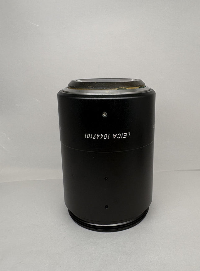 Leica Objective PLANAPO 2.0x 10447101 for Stereo Microscopes, showing the front view of the objective lens.
