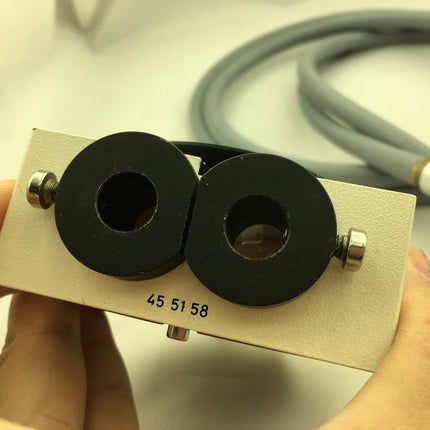 Zeiss  Coaxial Vertical Illuminator 455158 &Cable f/ Stemi SV11 SV6 Microscope