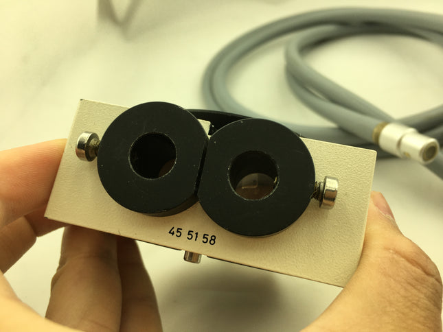 Zeiss  Coaxial Vertical Illuminator 455158 &Cable f/ Stemi SV11 SV6 Microscope