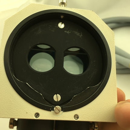 Zeiss  Coaxial Vertical Illuminator 455158 &Cable f/ Stemi SV11 SV6 Microscope