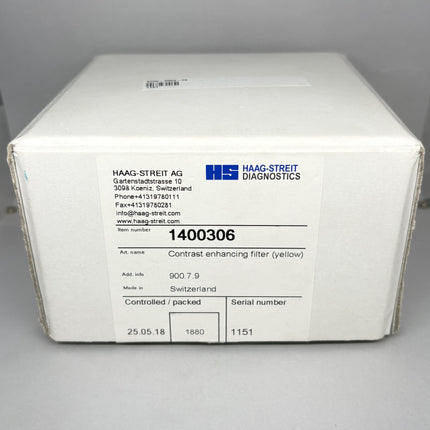 Haag-Streit 1400306 Contrast Enhancing Yellow Filter Module for Slit Lamp