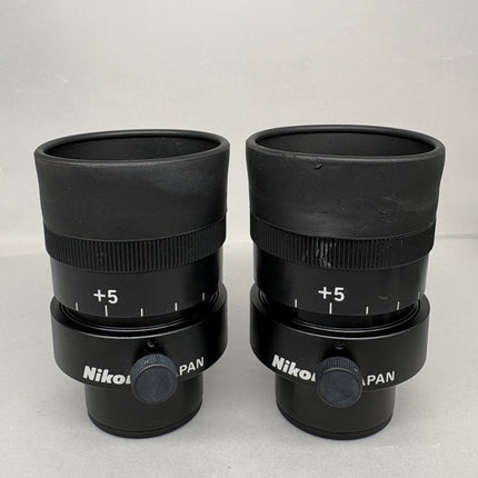 Pair of Nikon SMZ-U UW10xA/24 Microscope Eyepieces