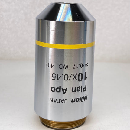 Nikon Plan Apo 10x/0.45 ∞/0.17 WD4.0 Eclipse Microscope Objective M25