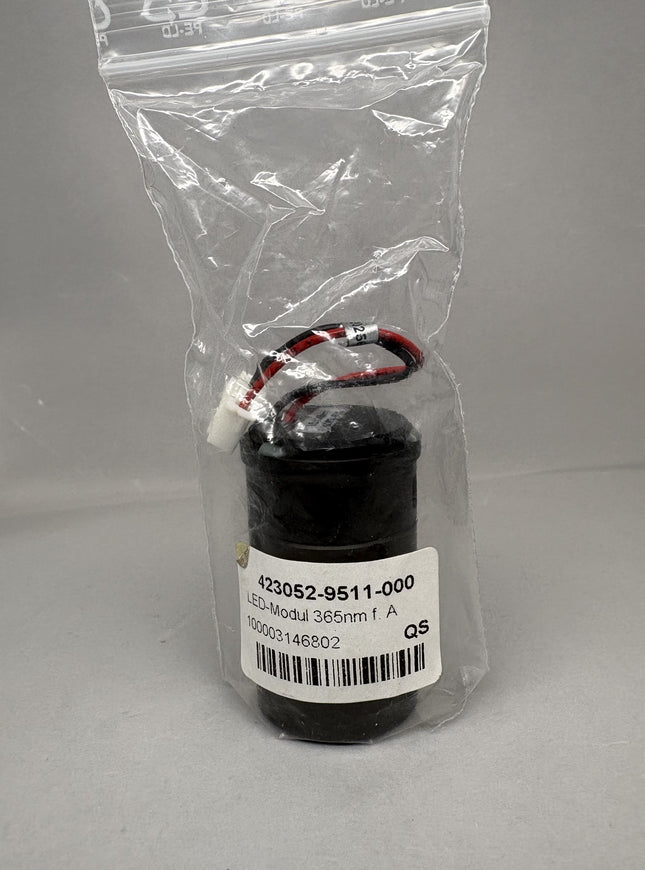 Zeiss LED module 365 nm for Axio 423052-9511-000 in new condition, sealed package with labeling.