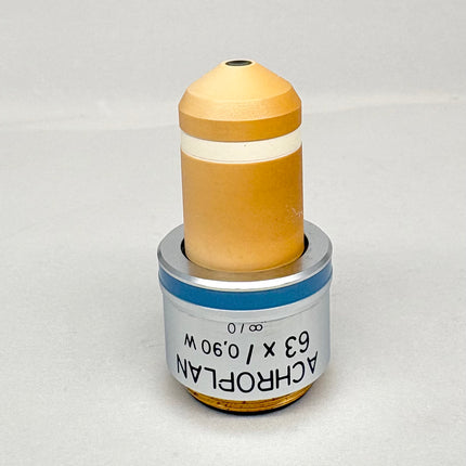 Zeiss ACHROPLAN 63x 0.90 Water Immersion Microscope Objective Lens
