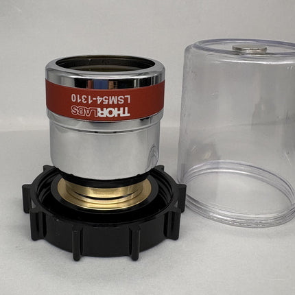 Thorlabs LSM54-1310 Large FOV OCT Scanning Objective Lens (1200–1400 nm, 54 mm EFL, 64 mm WD, M25x0.75)