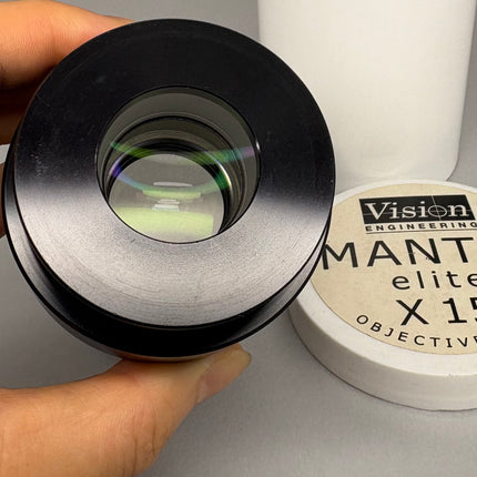 VISION Engineering Mantis Elite X15 STEREO MICROSCOPE OBJECTIVE LENS
