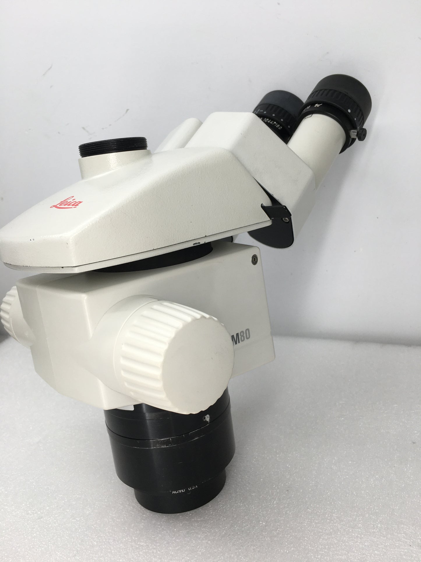 LEICA M80 Trinocular Stereo Microscope w/10x Eyepieces w/0.5x Objective