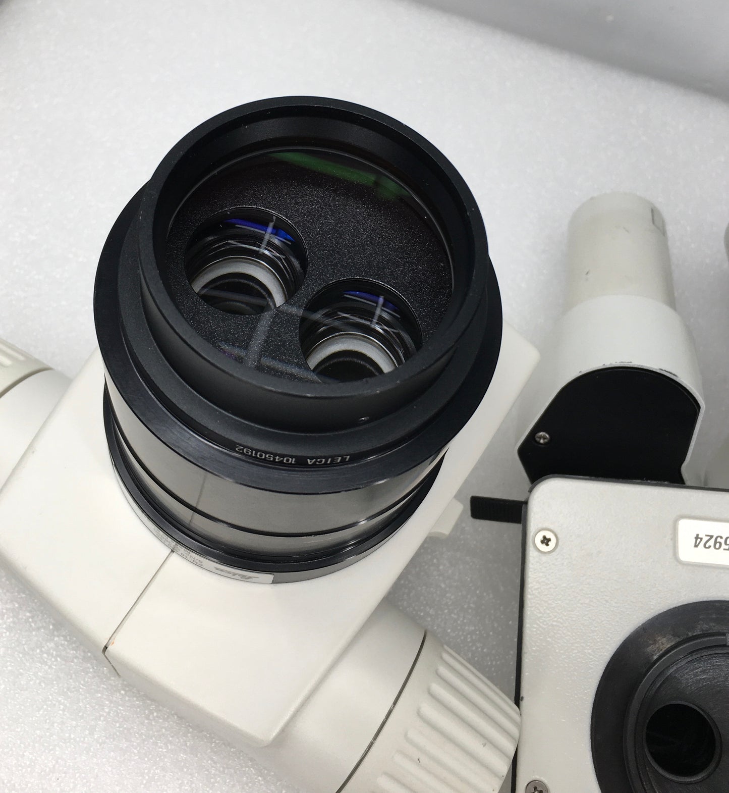 LEICA M80 Trinocular Stereo Microscope w/10x Eyepieces w/0.5x Objective
