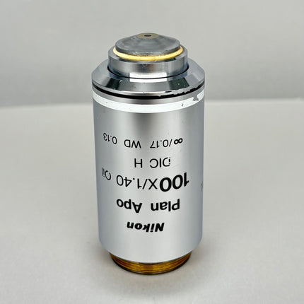 Nikon Plan Apo 100x1.40 Oil ∞/0.17 DIC H Eclipse Objective fully working condition 