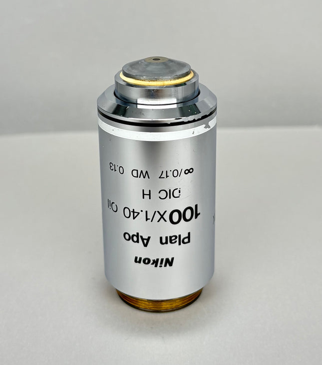 Nikon Plan Apo 100x1.40 Oil ∞/0.17 DIC H Eclipse Objective fully working condition 