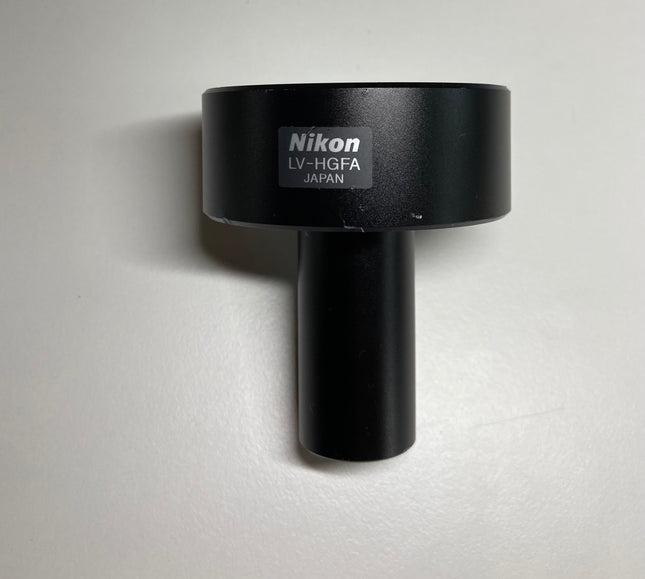 Nikon Eclipse Microscope Fiber Light Source Adapter LV-HGFA