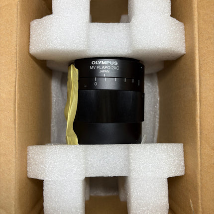 Olympus Stereo Microscope Objective MV PLAPO 2XC NA0.5 WD 20mm f/ MVX10