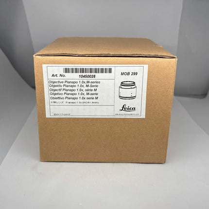 Leica PLANAPO 1.0x 10450028 Stereo Microscope Objective f/M-series 65MM Thread