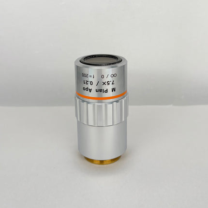 Mitutoyo Microscope Objective M Plan Apo 7.5x /0.21  ∞/0 f=200