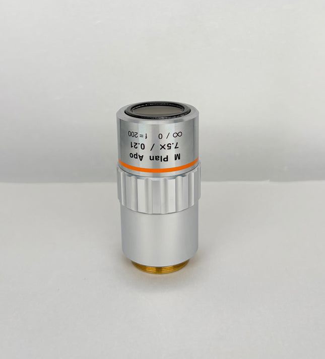 Mitutoyo Microscope Objective M Plan Apo 7.5x /0.21  ∞/0 f=200
