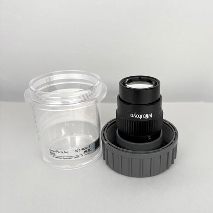 Mitutoyo ML3x 375-037-1 Measuring Microscope Objective 3x perfect optical condition