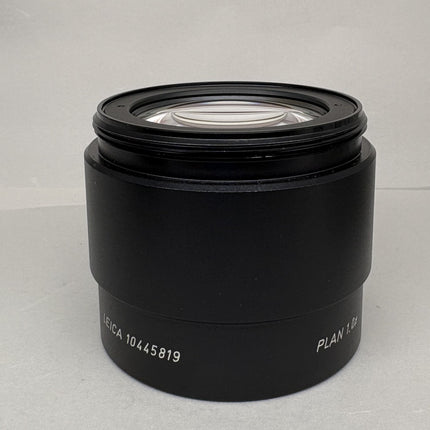 Leica PLAN 1.0x Objective 10445819 M0B-211 for Stereo Microscopes