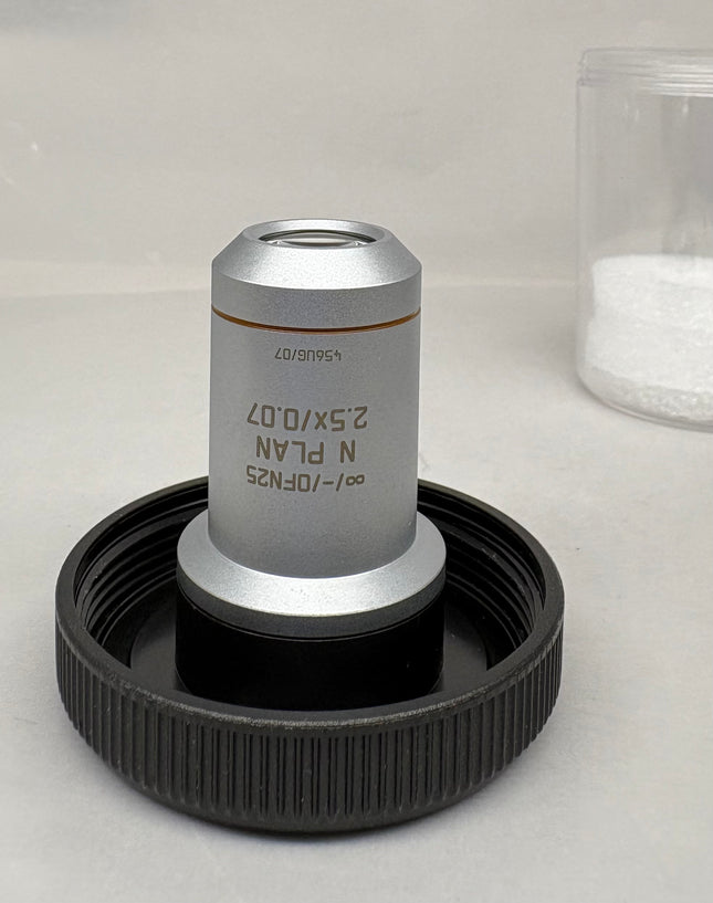 Leica N Plan 2.5x0.07 ∞/- Infinity M25 Thread 506083 Objective New