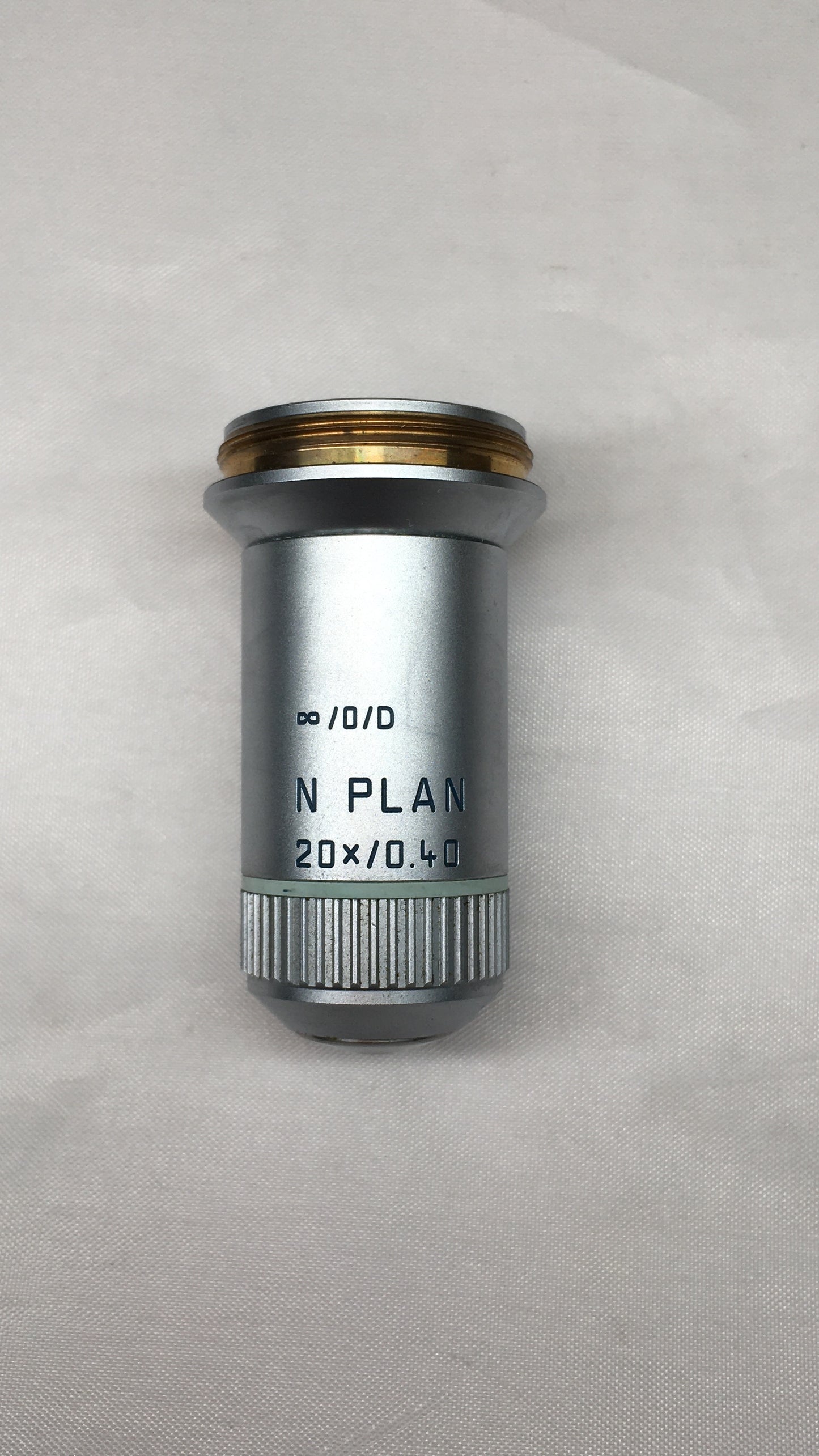 Leica N PLAN 20x/0.40 ∞/0/D 566011 M25 Infinity Microscope Objective