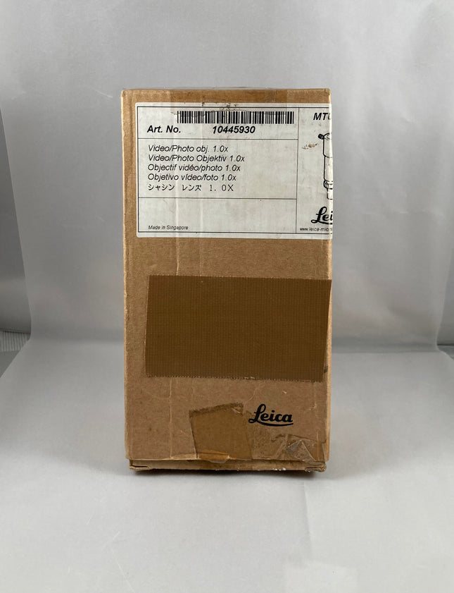 Leica Microscope C-mount Camera Adapter 10445930 1.0x W/ 541006 1X Original
