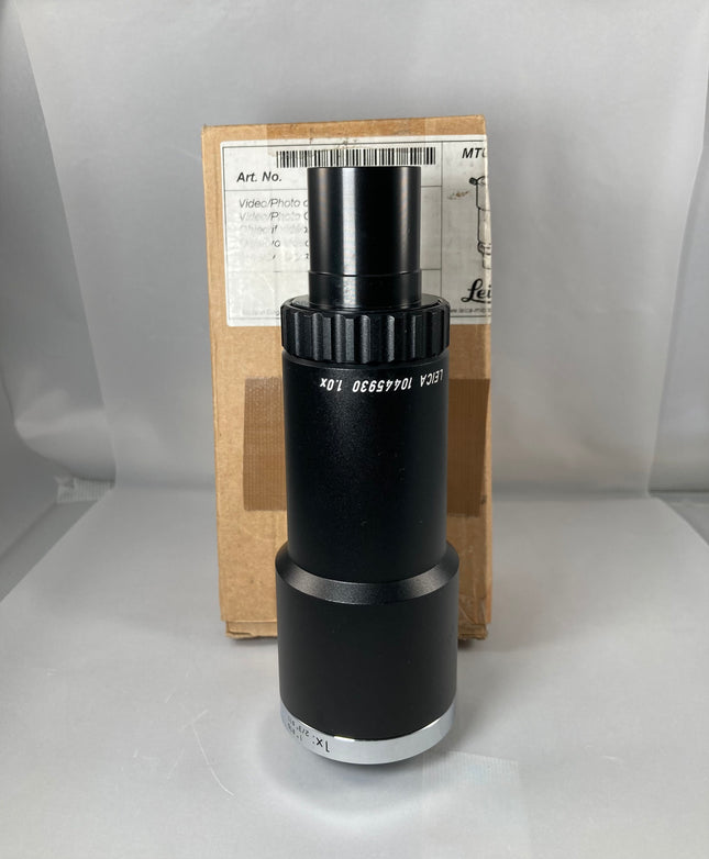 Leica Microscope C-mount Camera Adapter 10445930 1.0x W/ 541006 1X Original