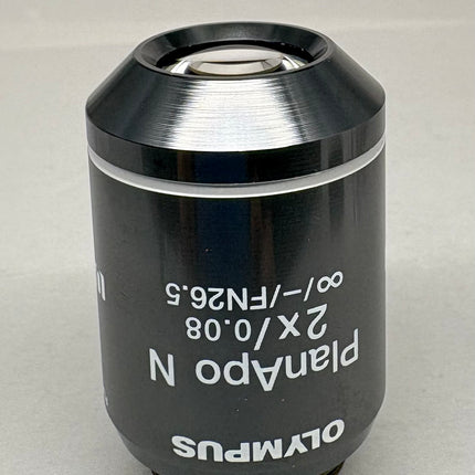 Olympus PlanApo N 2×0.08 FN26.5 UIS2 Microscope Objective Used, Tested