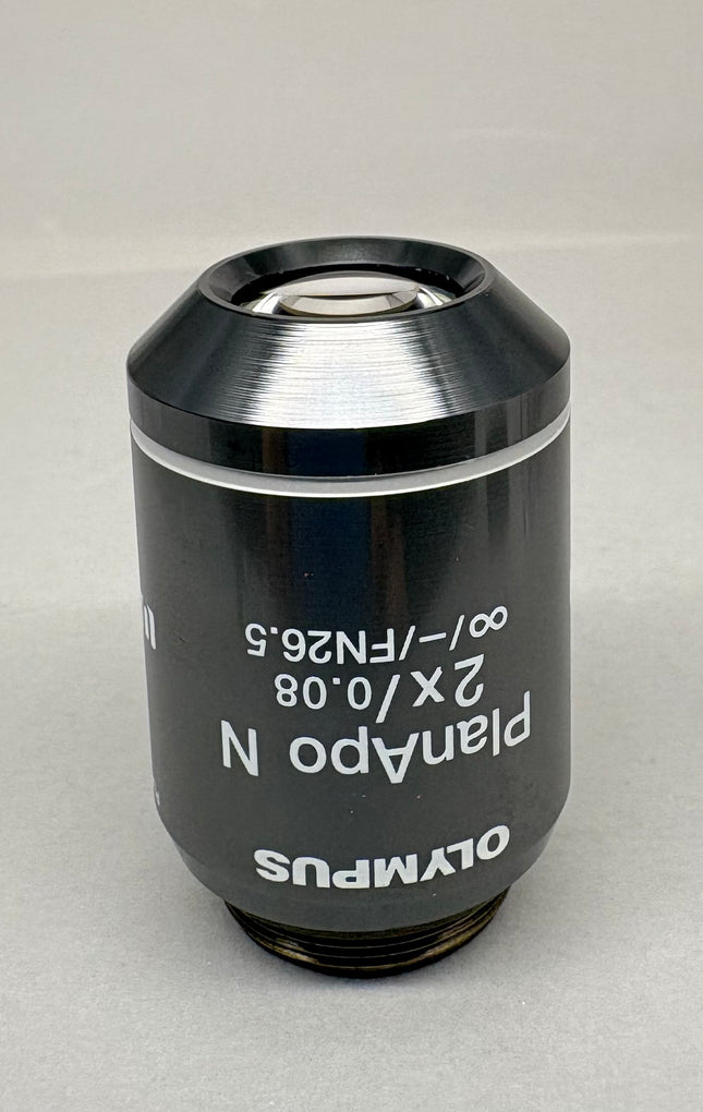 Olympus PlanApo N 2×0.08 FN26.5 UIS2 Microscope Objective Used, Tested