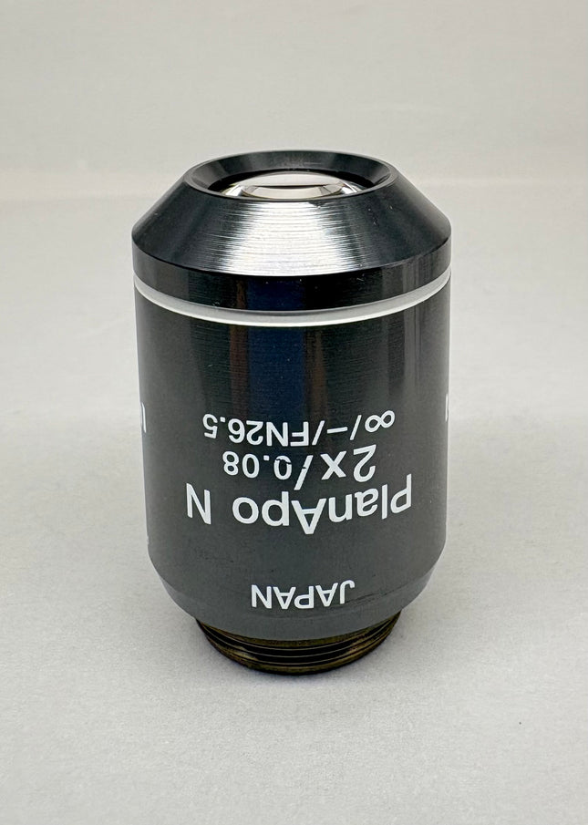 Olympus PlanApo N 2×0.08 FN26.5 UIS2 Microscope Objective Used, Tested