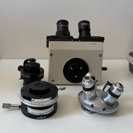 Olympus BHSP Polarizing POL Trinocular Microscope BH2 BHSP BHS