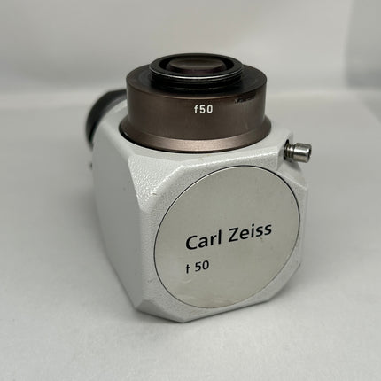 Carl Zeiss f50 f=50 OPMI Microscope Camera Adapter Video Lens C-mount
