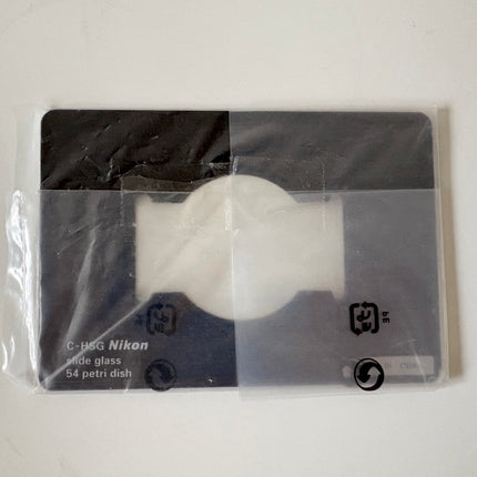 Nikon Microscope Slide Glass 54 Petri Dish C-HSG