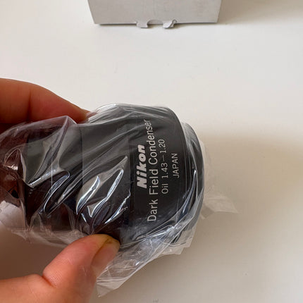 NEW Nikon MBL 12000 Microscope Dark Field Condenser Oil 1.43-1.20 For Eclipse